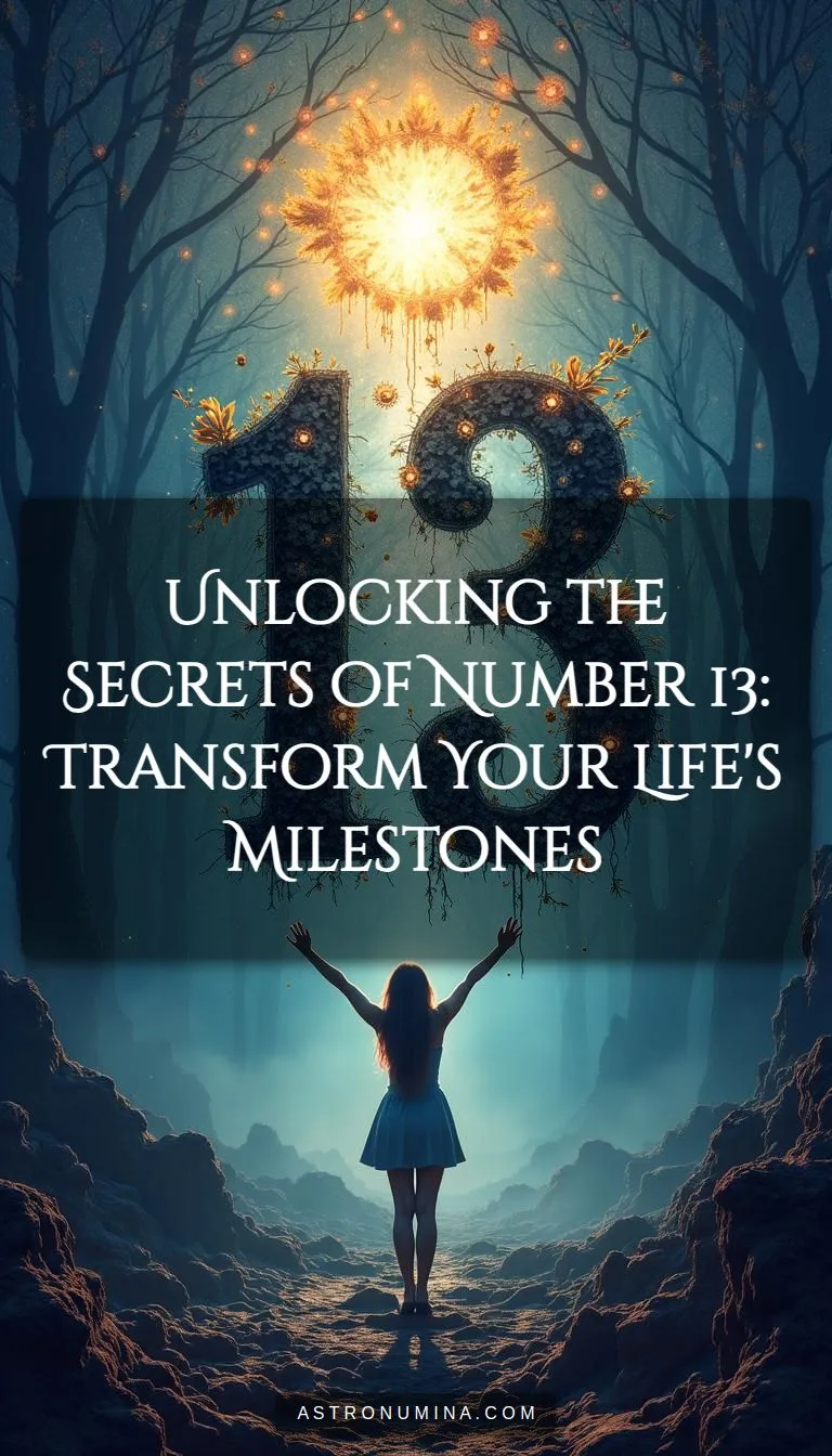Unlocking the Secrets of Number 13: Transform Your Life's Milestones
