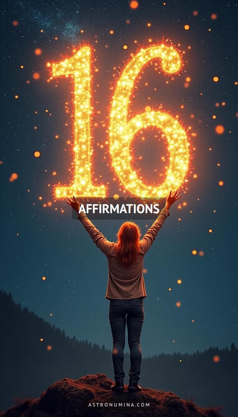 Unlock Abundant Wealth with Powerful Affirmations and the Magic of Number 16