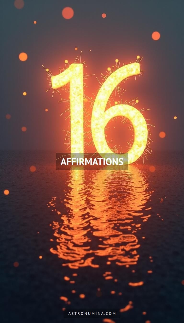 Unlock Wealth with Powerful Affirmations of Number 16