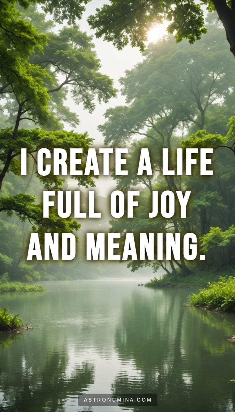 Joy and Meaningful Life Illustration