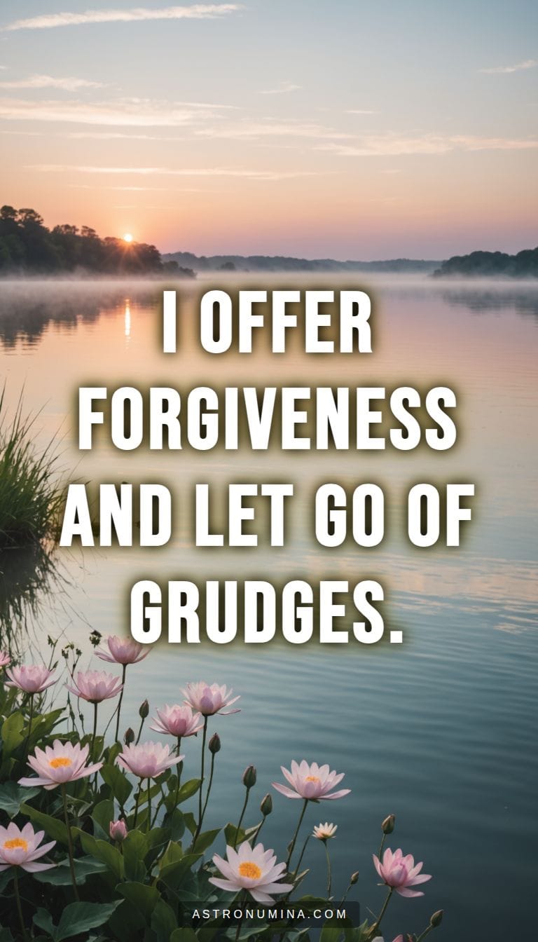 Healing soul through forgiveness and release