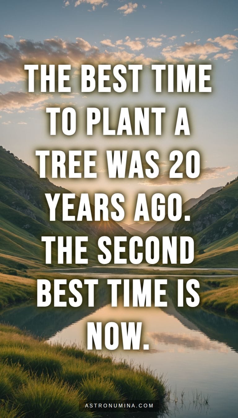 Tree growing with cosmic energy