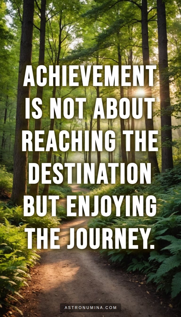 Journey and Achievement