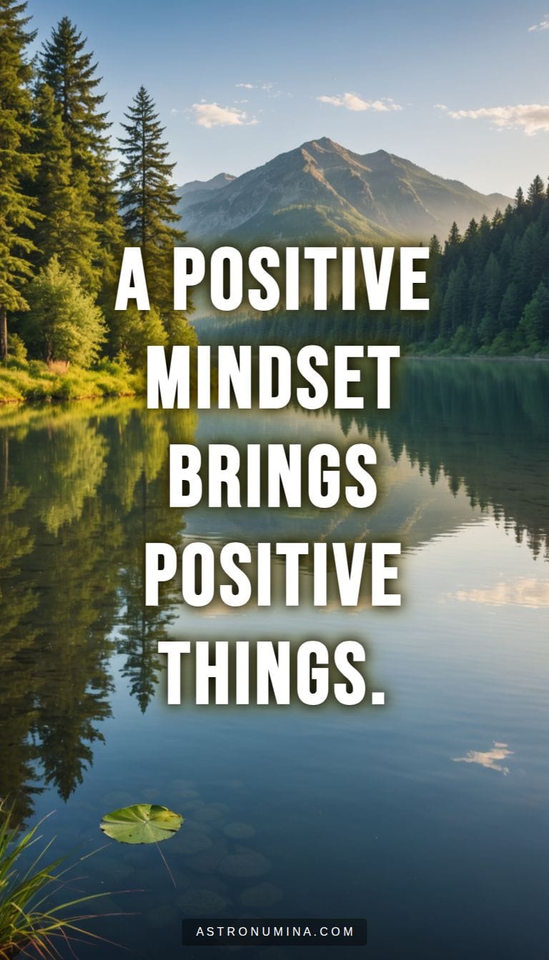 Positive Mindset Cosmic Energy